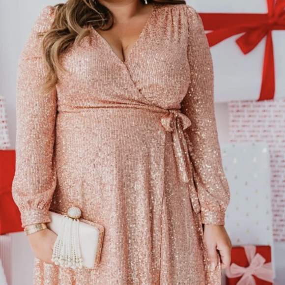 Metallic Sequin Dresses